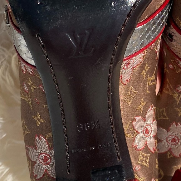 Stunning LUIS VUITTON a classy heels in size 38.5 - Picture 10 of 15